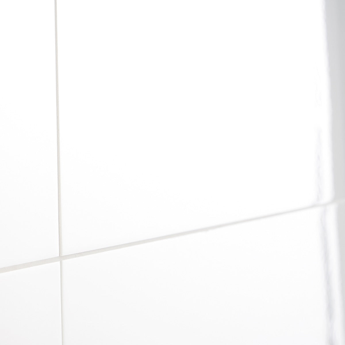 Lux Tile Basic White 12x24 Polished Ceramic Wall Tile