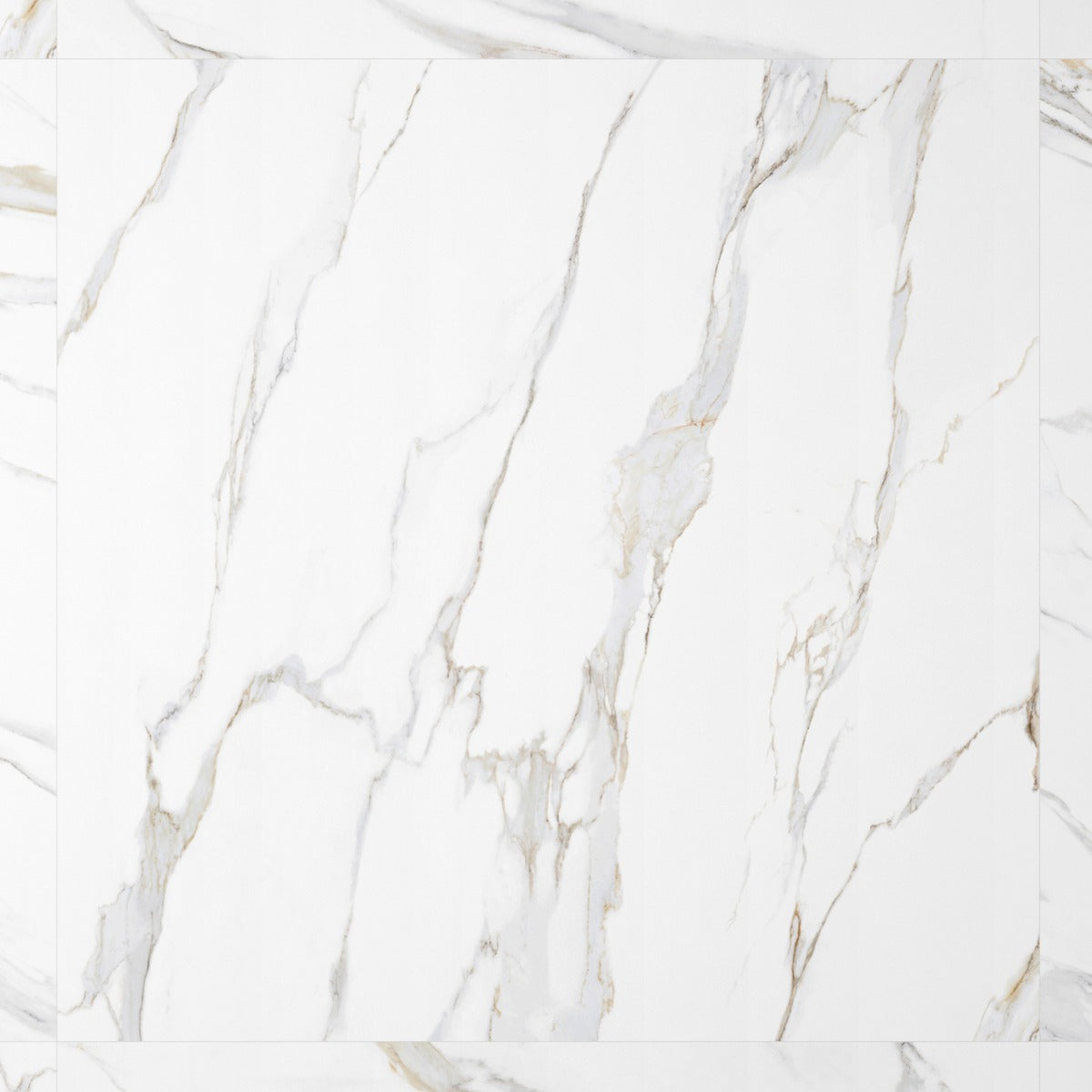 Minera Aurora Gold 48x48 Polished Porcelain Tile - Lux Tile