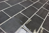 Lancaster Driftwood Gray 3x6 Polished Ceramic Subway Tile