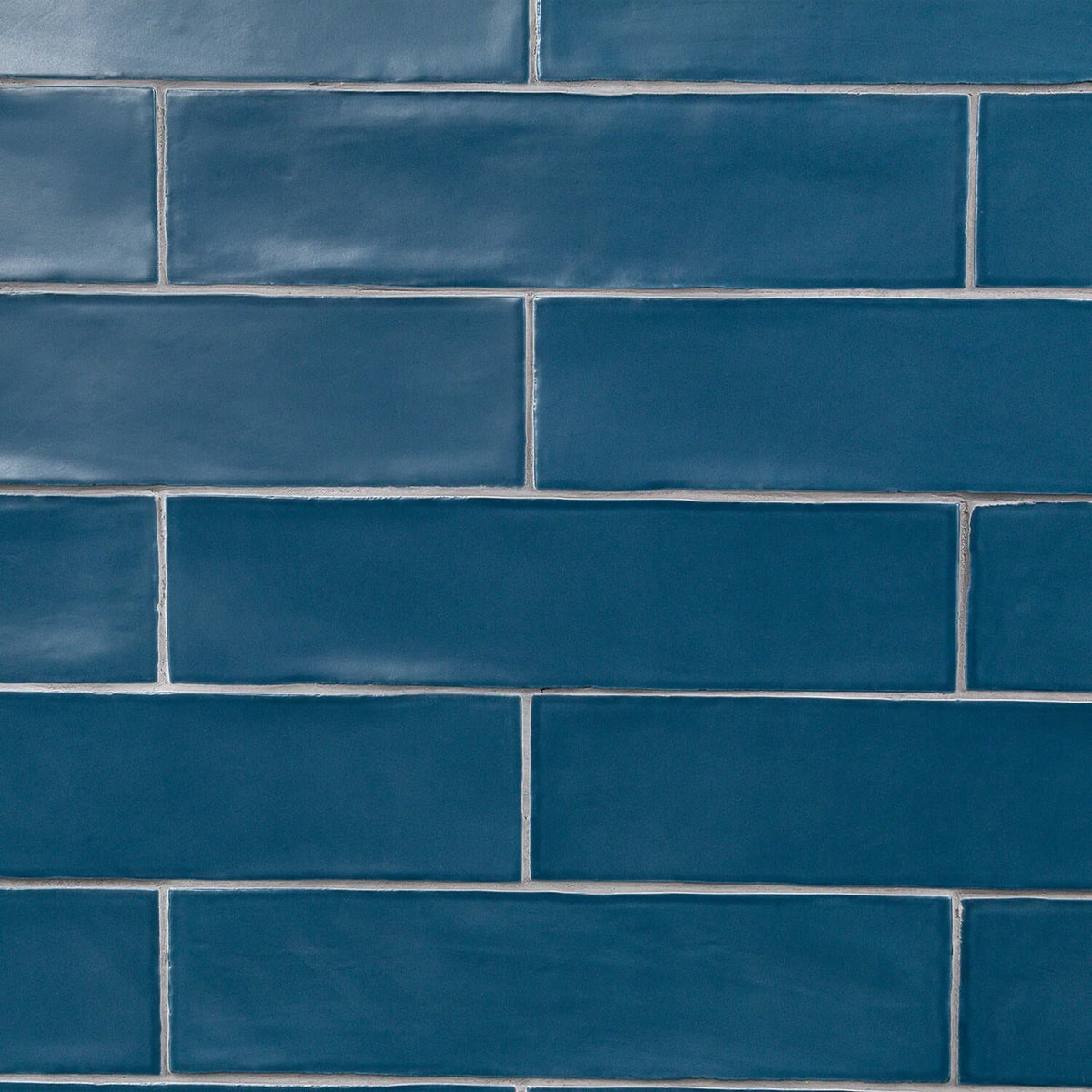 Marine Blue Ceramic Subway Tile - 3x12 Matte Finish