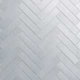 Stacy Garcia ArtBlock Fluted Azure 4x16 Glossy Porcelain Tile