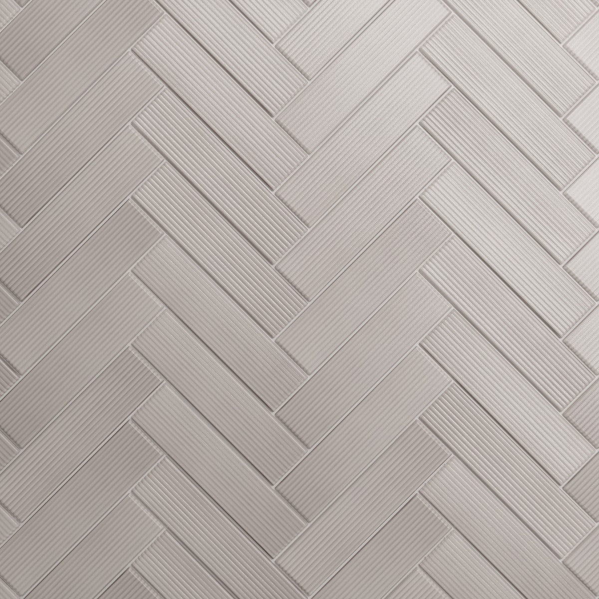 Stacy Garcia Fluted Grigio 4x16 Glossy Porcelain Tile