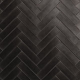 Stacy Garcia ArtBlock Fluted Nero 4x16 Glossy Porcelain Tile
