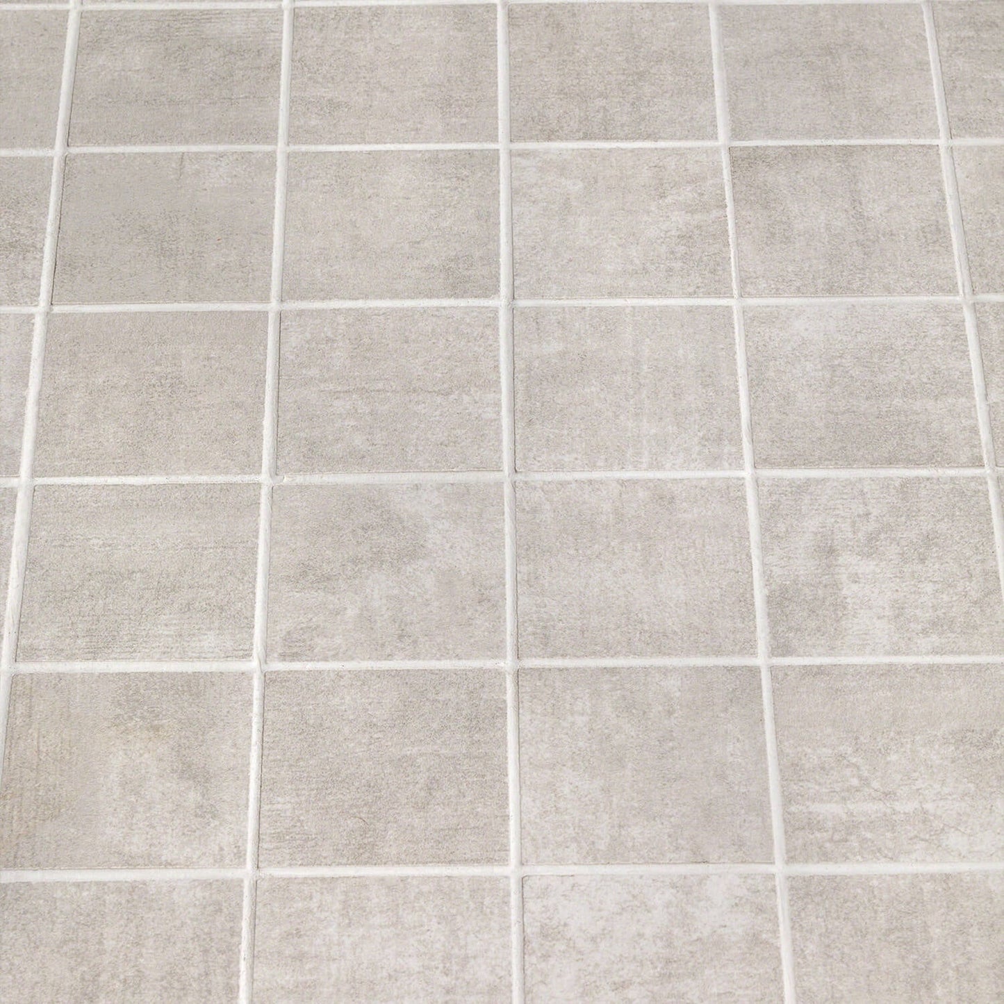 Lux Tile Cement Silver Matte Porcelain Mosaic Tile 2x2