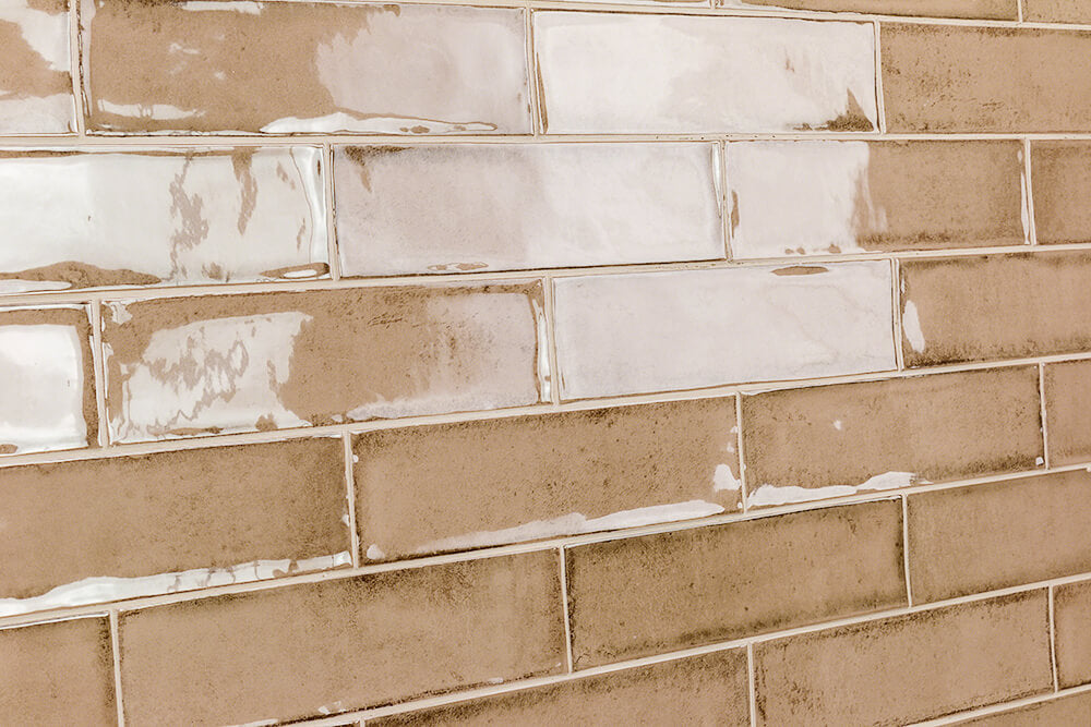 Castle Sandstorm Beige 3x12 Polished Ceramic Subway Wall Tile