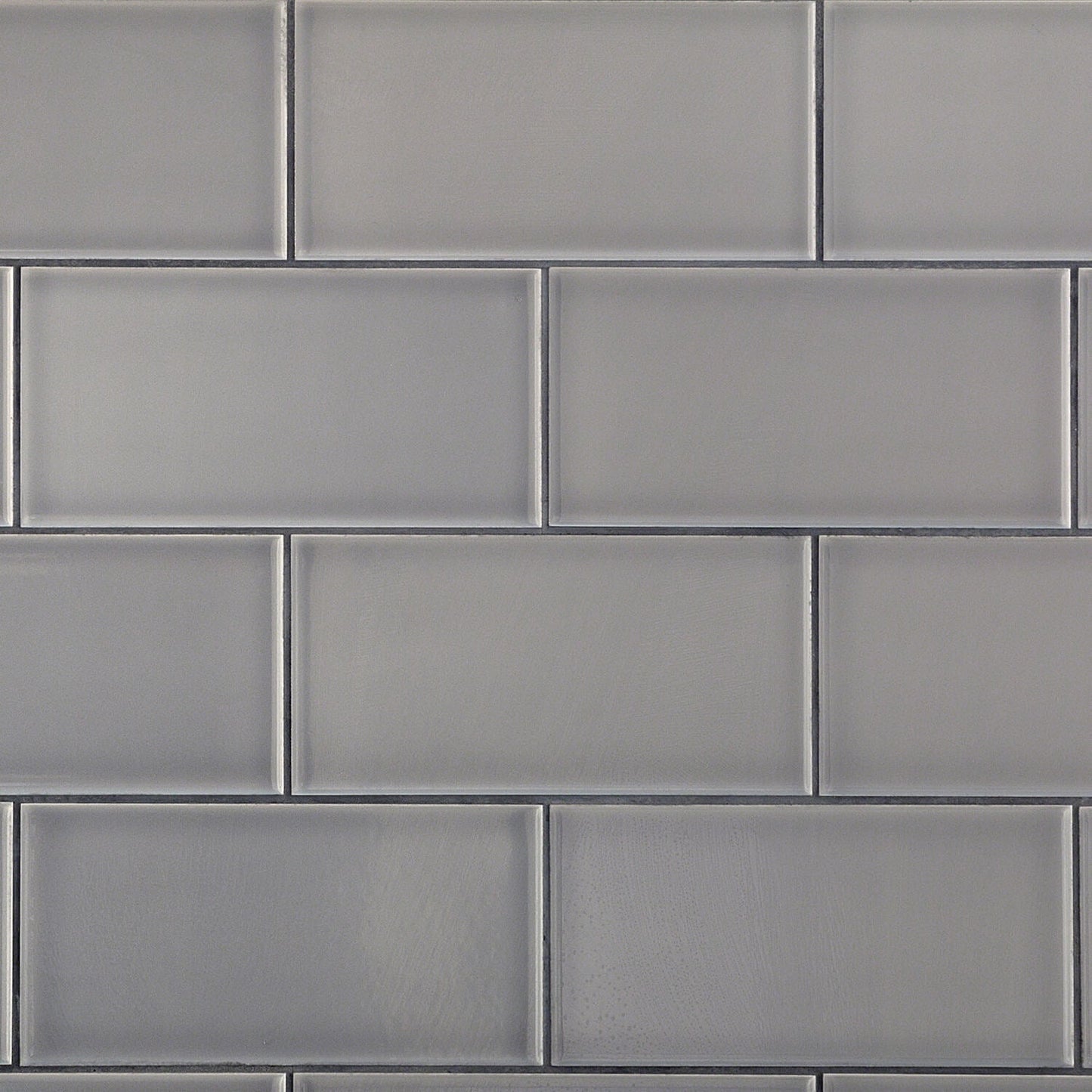 Vector Gris Gray 4x8 Polished Ceramic Subway Tile