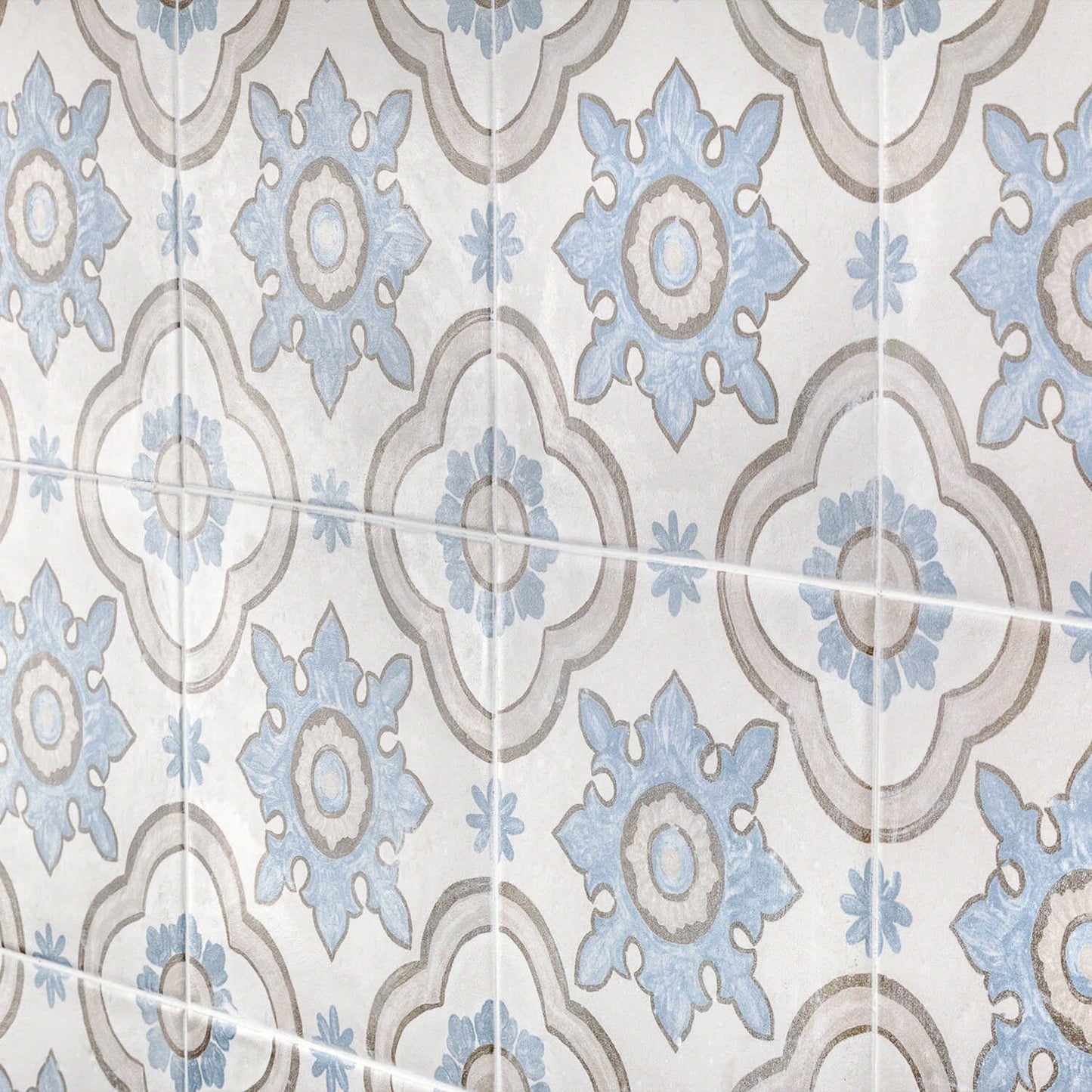 Amadora Basma Multicolor 8x8 Matte Porcelain Tile - Lux Tile