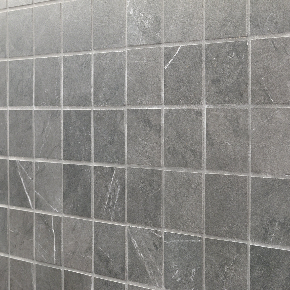 Lux Tile Amani Gray 2x2 Matte Porcelain Mosaic Tile