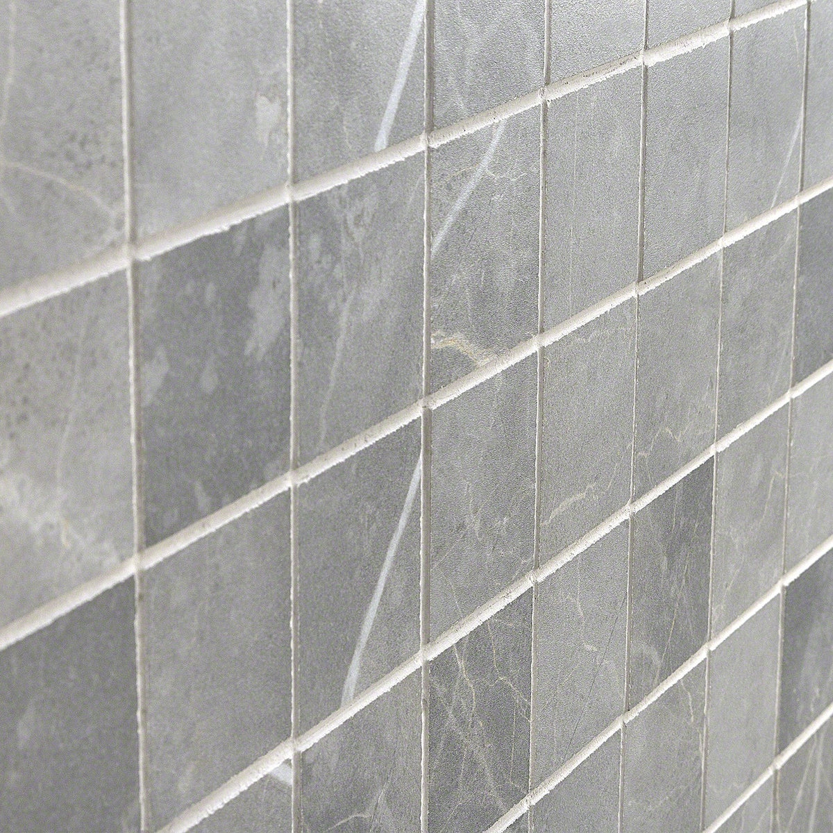Tilebar Marble Tech Grigio Imperiale 2x2 Matte Porcelain Mosaic Tile