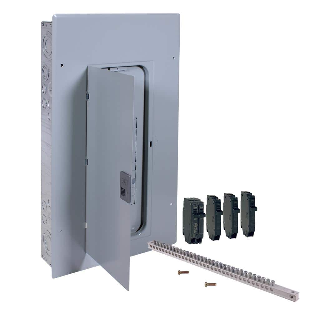 GE 200 Amp 20-Space 40-Circuit Main Lug Indoor Load Center Contractor Kit