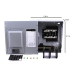 GE PowerMark Plus 125 Amp 8-Space 16-Circuit Indoor Main Lug Breaker Value Kit