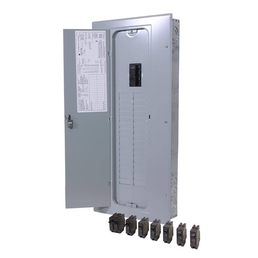 GE PowerMark Gold 200 Amp 32-Space 40-Circuit Indoor Main Breaker Value Kit Includes Select Circuit Breakers