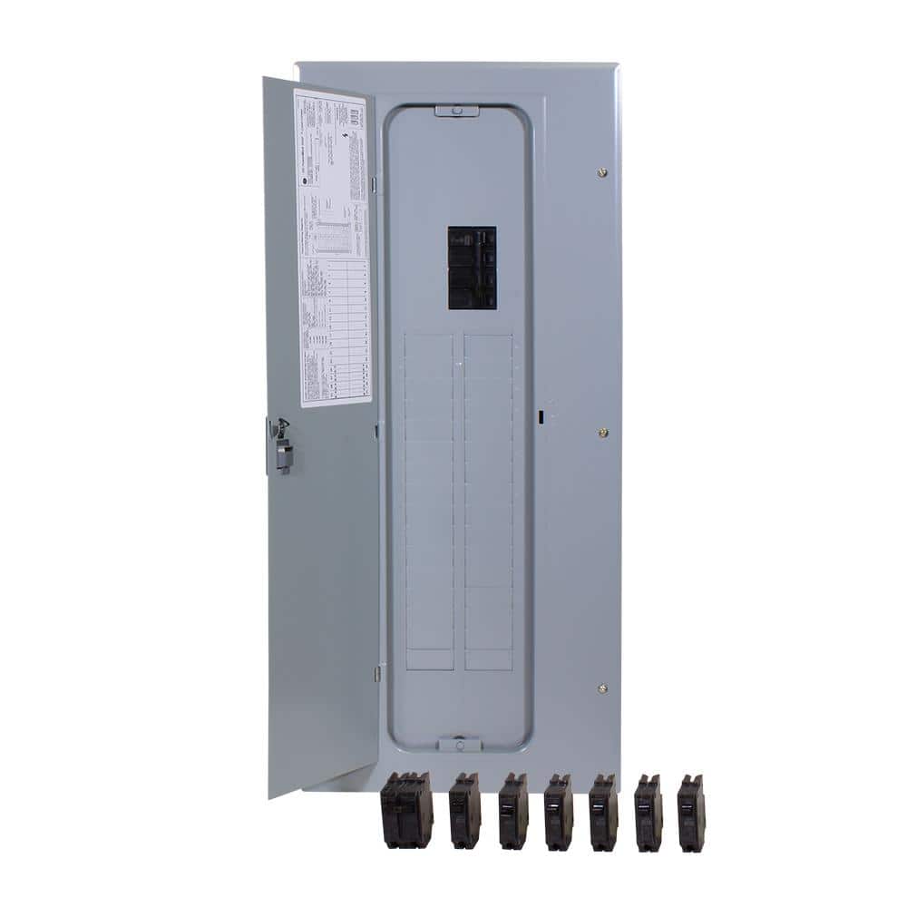 GE PowerMark Gold 200 Amp 32-Space 40-Circuit Indoor Main Breaker Value Kit Includes Select Circuit Breakers