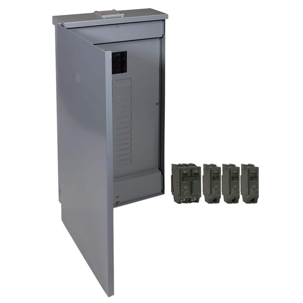 GE 200 Amp 32-Space 64-Circuit Main Breaker Outdoor Load Center Contractor Kit