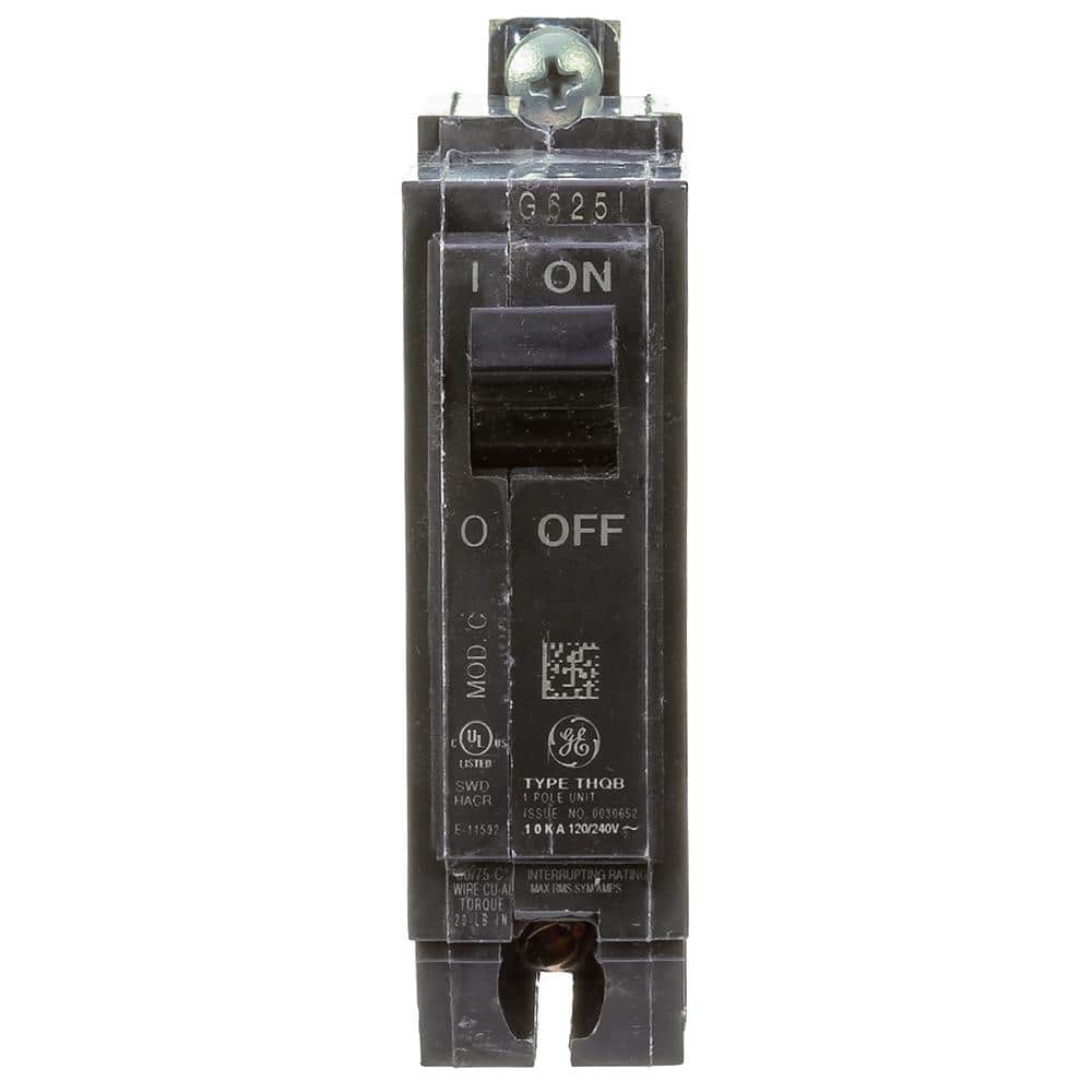 GE 20 Amp Single Pole Bolt-On Breaker
