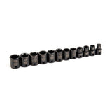 GEARWRENCH 34-Piece Metric 3/8 in., 1/2 in. Impact Socket Tray Set