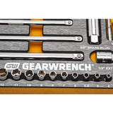 GEARWRENCH 120 XP 1/4 in., 3/8 in., 1/2 in. Plier and Mechanics Tool Set in EVA Foam Trays (192-Piece)