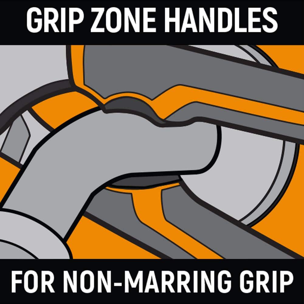GEARWRENCH 6 in., 8 in., 10 in., 12 in. PITBULL Auto-Bite, Tongue and Groove Pliers, Dual Material (4-Piece)