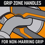 GEARWRENCH 6 in., 8 in., 10 in., 12 in. PITBULL Auto-Bite, Tongue and Groove Pliers, Dual Material (4-Piece)