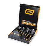 GEARWRENCH 6 in., 8 in., 10 in., 12 in. PITBULL Auto-Bite, Tongue and Groove Pliers, Dual Material (4-Piece)