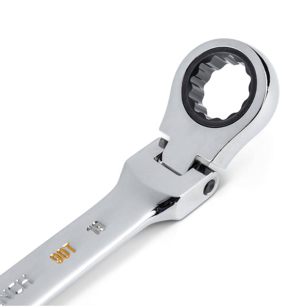 GEARWRENCH Master Standard and Flex Head SAE/MM Combination Ratcheting Wrench Set (32-Piece)