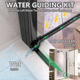 Getpro 36 to 37-1/4 in. W x72 in. H Frameless Shower Door Right Hinged Pivot Swing Single Door in Matte Black Clear Glass