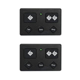 GHOST CONTROLS D-Series Dual Smart Ready Automatic Gate Kit with Tube Gate Brackets