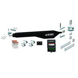 GHOST CONTROLS D Series Single Smart Ready Automatic Gate Opener Kit with Tube Gate Brackets