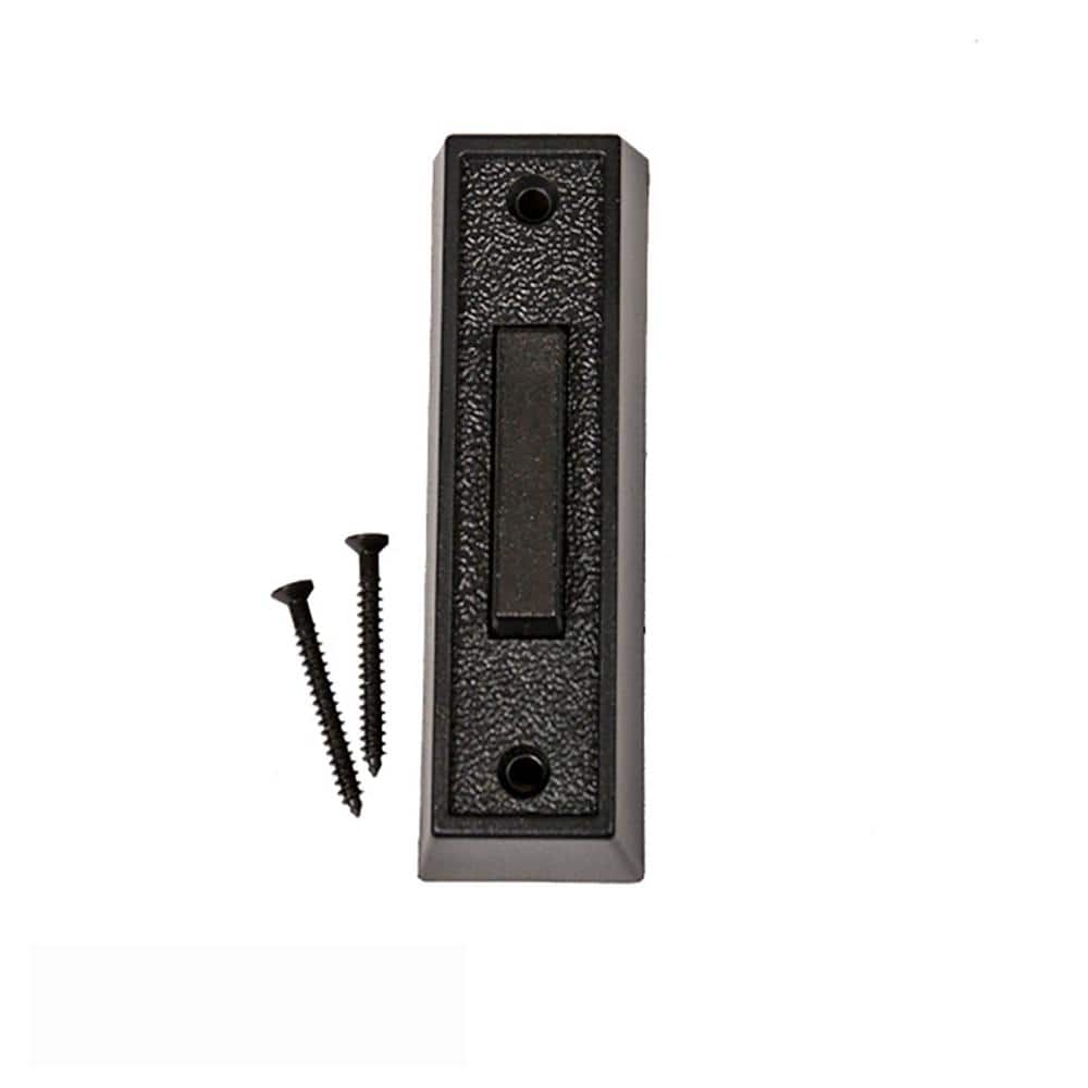 GHOST CONTROLS Wired Push Button for Automatic Gate Opener Systems in Black