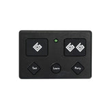 GHOST CONTROLS Premium 5-Button Remote Transmitter for Ghost Controls Automatic Gate Opener Systems in Black