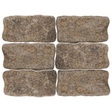 MSI Giallo Fantasia 4 in. x 8 in. Tumbled Granite Cobbles (450 Pieces/100 sq. ft./Pallet)
