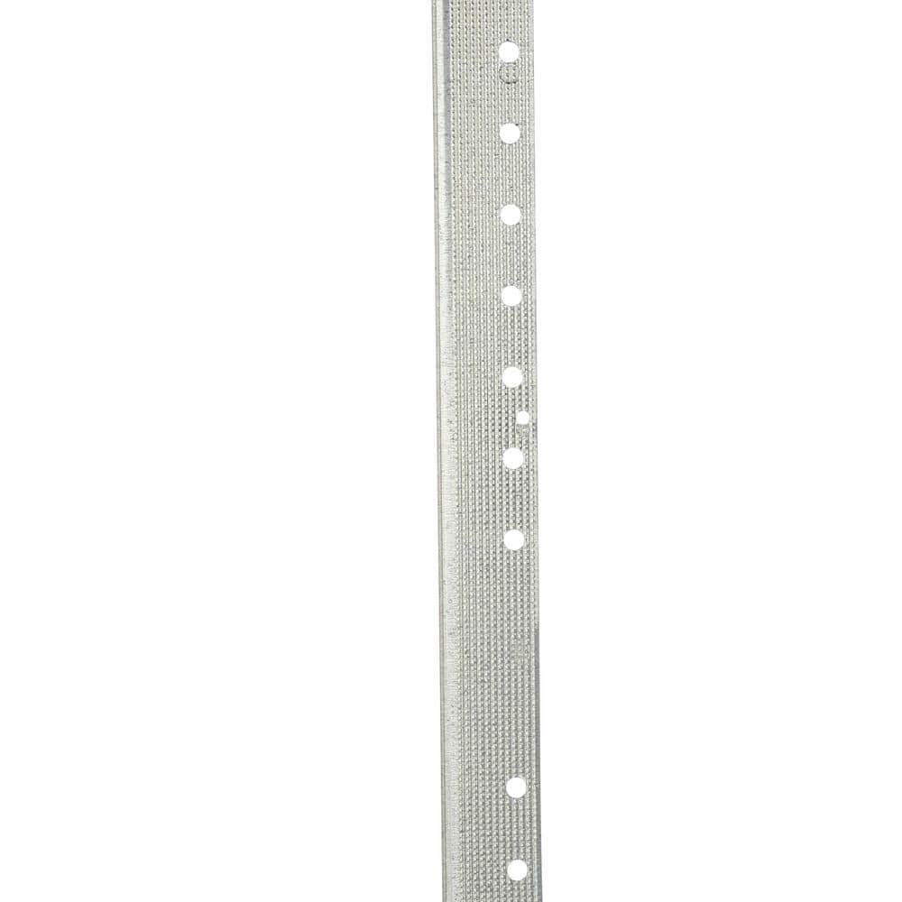 Gibraltar Building Products 1-1/4 in. x 10 ft. Galvanized Steel Drywall Corner Bead
