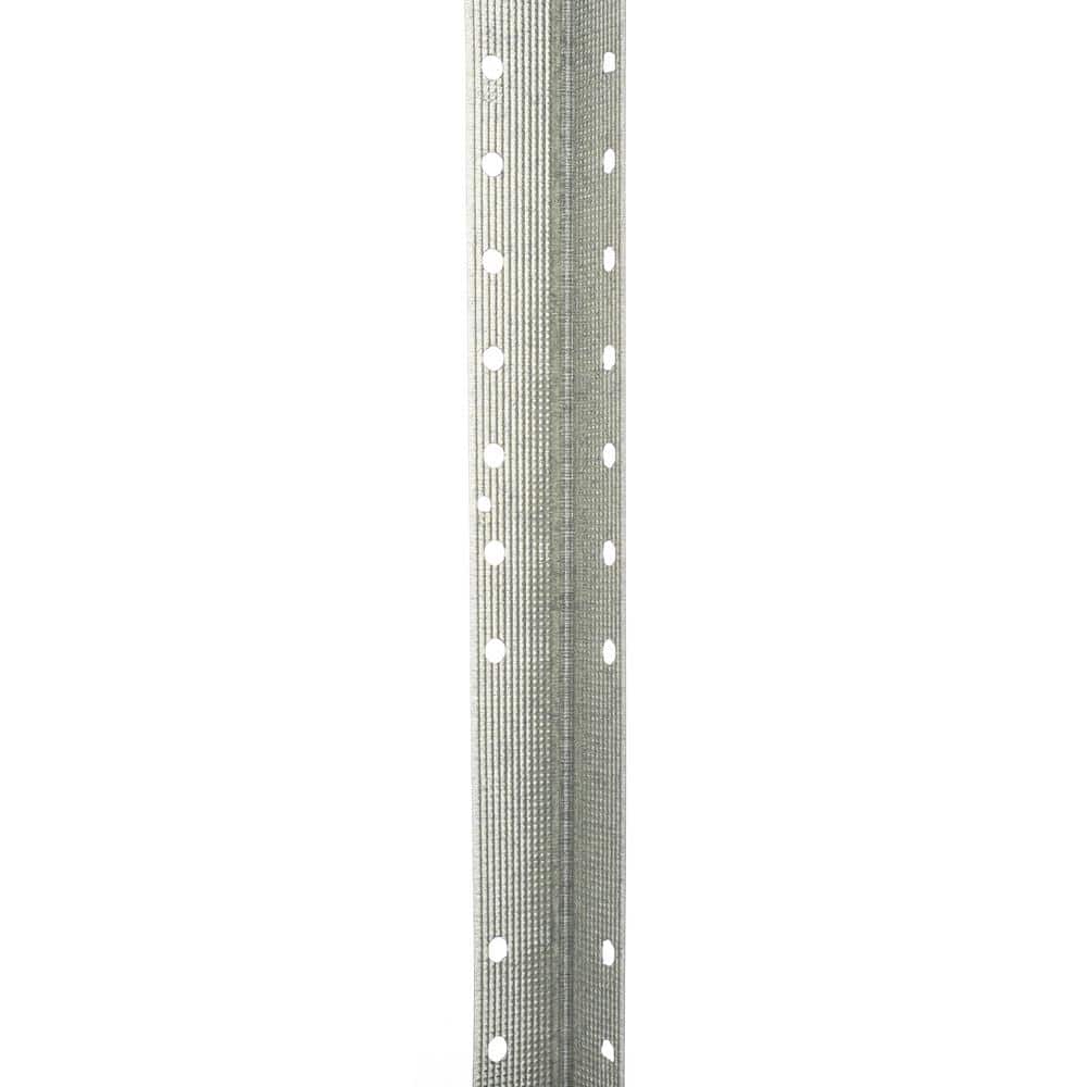 Gibraltar Building Products 1-1/4 in. x 10 ft. Galvanized Steel Drywall Corner Bead