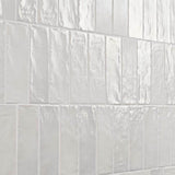 Ivy Hill Tile Amagansett White 2 in. x 8 in. 9 mm Satin Ceramic Wall Tile (5.38 sq. ft. / box)