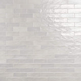Ivy Hill Tile Amagansett White 2 in. x 8 in. 9 mm Satin Ceramic Wall Tile (5.38 sq. ft. / box)
