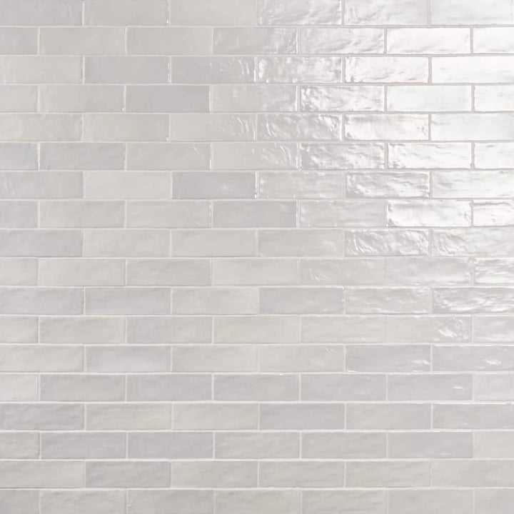 Ivy Hill Tile Amagansett White 2 in. x 8 in. 9 mm Satin Ceramic Wall Tile (5.38 sq. ft. / box)