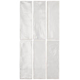 Ivy Hill Tile Amagansett White 2 in. x 8 in. 9 mm Satin Ceramic Wall Tile (5.38 sq. ft. / box)