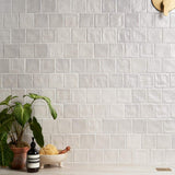 Ivy Hill Tile Amagansett White 4 in. x 4 in. 9mm Satin Ceramic Wall Tile (5.38 sq. ft. / box)