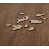 Sure+ Gingerbread Oak White Oak 1/4 in. T x 6.5 in. W Click Lock Wire Brushed Engineered Hardwood Flooring (21.7 sq.ft./case)