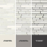 Daltile Stone Decor Glacier 12 in. x 14 in. x 10 mm Marble Linear Mosaic Floor and Wall Tile (1 sq. ft. per piece)