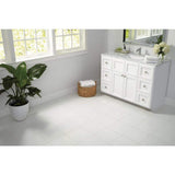 Daltile Glacier White 12 in. x 12 in. Ceramic Floor and Wall Tile (11 sq. ft. / case)