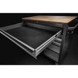 Gladiator 41 in. W x 39 in. D 9-Drawer Mobile Tool Workbench with Solid Wood Top