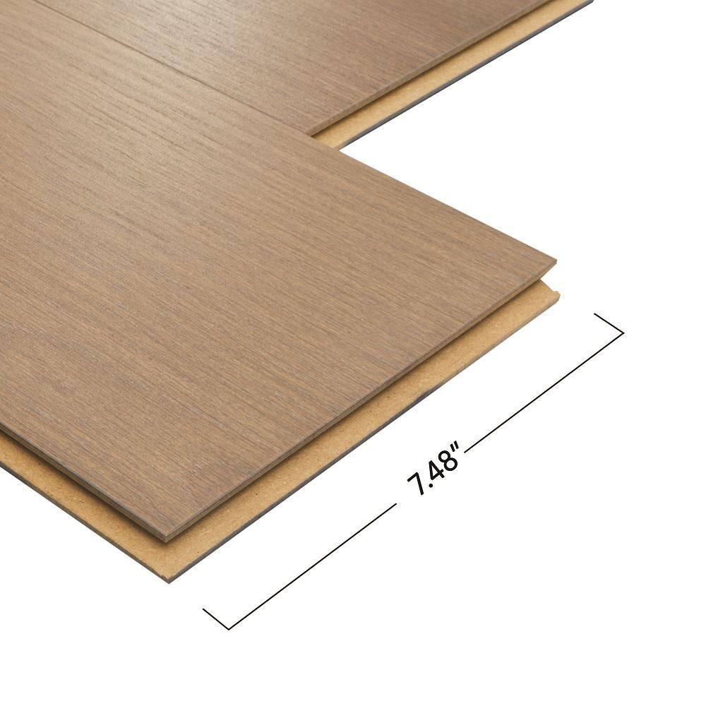 Pergo Defense+ Glen Canyon Oak 3/8 in. T x 7.5 in. W Click Lock W Brushed Engineered Hardwood Flooring (1104.3 sq.ft./pallet)