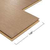 Pergo Defense+ Glen Canyon Oak 3/8 in. T x 7.5 in. W Click Lock W Brushed Engineered Hardwood Flooring (1104.3 sq.ft./pallet)