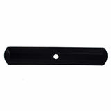 GlideRite 6 in. Antique Brass Narrow Rounded Rectangle Cabinet Knob Backplates (10-Pack)