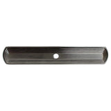 GlideRite 6 in. Satin Nickel Narrow Rounded Rectangle Cabinet Knob Backplates (10-Pack)