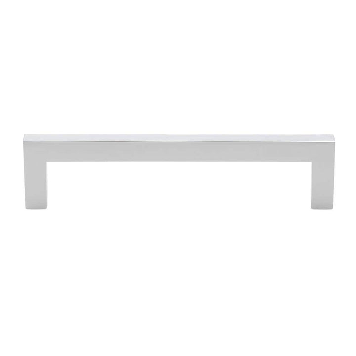 GlideRite 5 in. Center-to-Center Thin Rail Polished Chrome Cabinet Handle Bar Pull (10-Pack)
