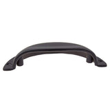 GlideRite 2-1/2 in. Center-to-Center Matte Black Bin Cabinet Pull (10-Pack)