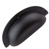 GlideRite 2-1/2 in. Center-to-Center Matte Black Bin Cabinet Pull (10-Pack)