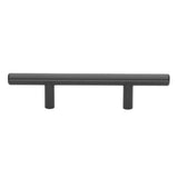 GlideRite 3 in. Matte Black Solid Handle Drawer Bar Pulls (10-Pack)